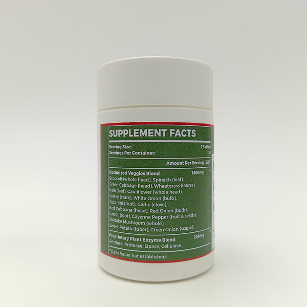 glplex-1 Dietary food supplements 17 kinds of whole food vegetables + 4 kinds of proprietary plant enzymes, 30 soft capsules