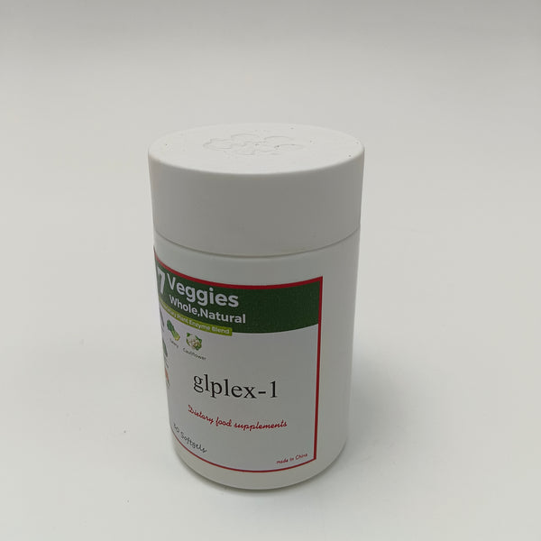 glplex-1 Dietary food supplements 17 kinds of whole food vegetables + 4 kinds of proprietary plant enzymes, 30 soft capsules