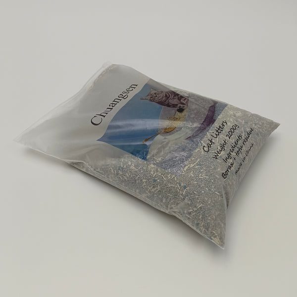 Chuangsen Cat litters Borax tofu mixed cat litter | 2000g, natural ingredients, highly effective in clumping and deodorizing