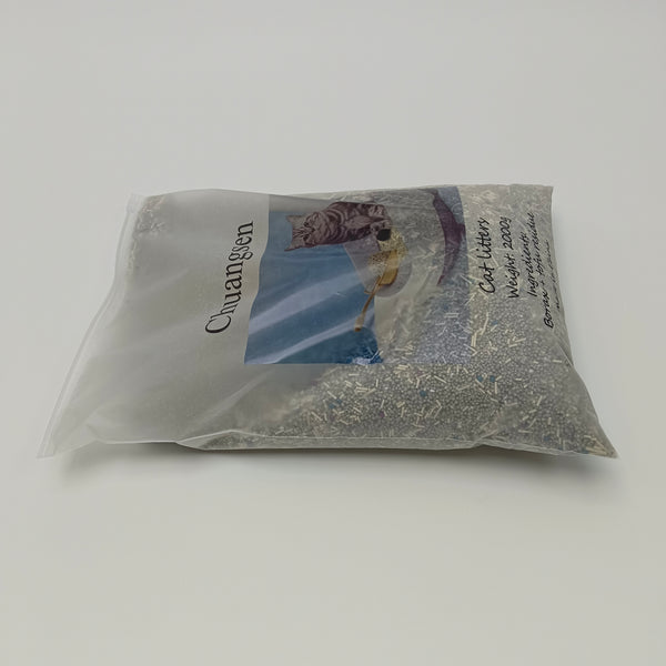 Chuangsen Cat litters Borax tofu mixed cat litter | 2000g, natural ingredients, highly effective in clumping and deodorizing