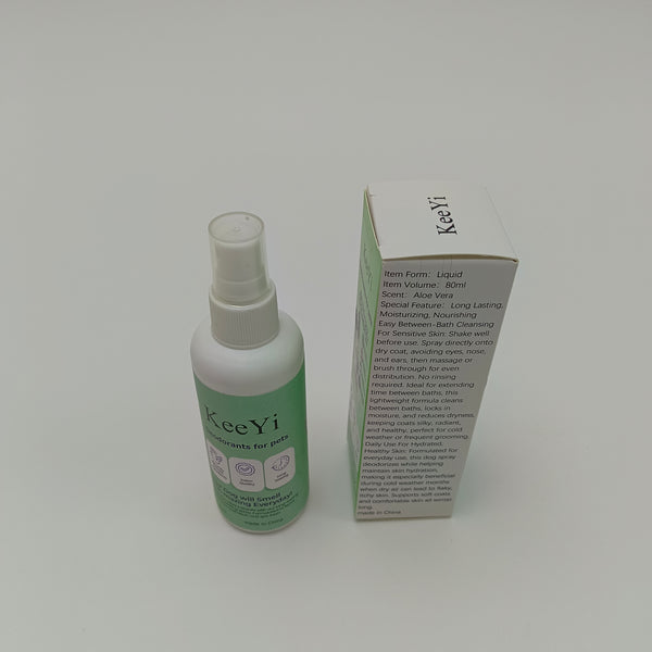 KeeYi Deodorants for pets Pet long-lasting deodorizing spray | Natural essences, lasting fragrance