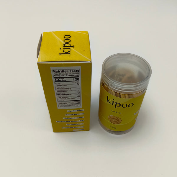 kipoo cookies Classic Sesame Cookies | 200g Crispy Snack, Ideal Choice for Leisure Treats and Tea Time