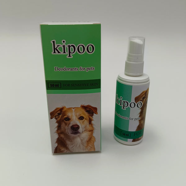 kipoo Deodorants for pets Designed for sensitive skin, long-lasting refreshing spray, 50ml