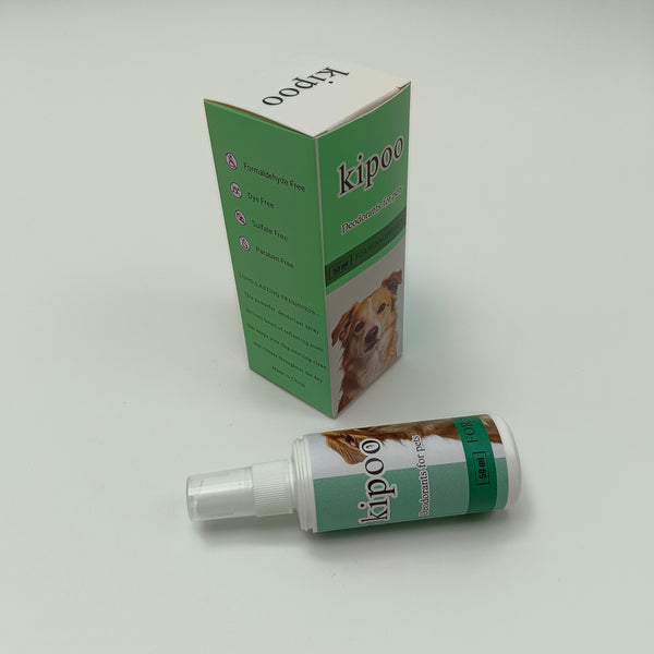 kipoo Deodorants for pets Designed for sensitive skin, long-lasting refreshing spray, 50ml