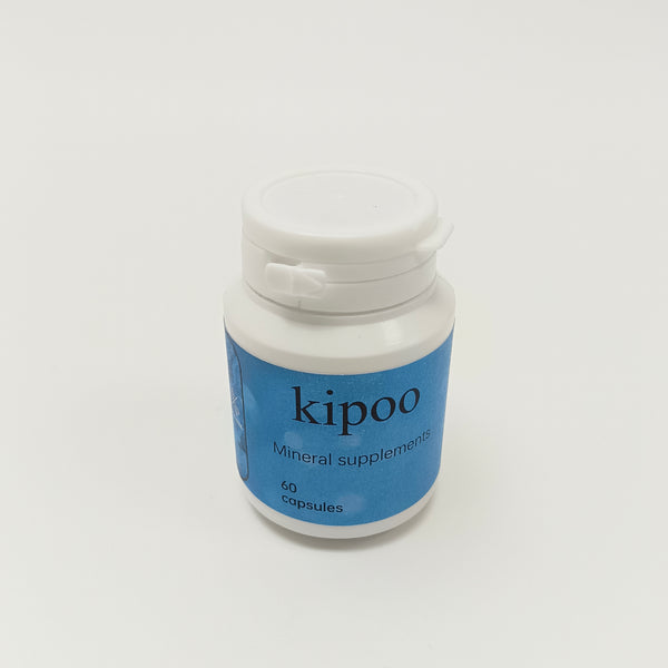 kipoo Mineral supplements Seven Mineral Essence Supplements | High absorption rate, gluten-free / dairy-free, 60 capsules