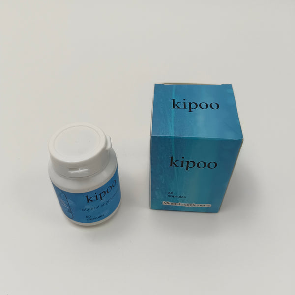 kipoo Mineral supplements Seven Mineral Essence Supplements | High absorption rate, gluten-free / dairy-free, 60 capsules