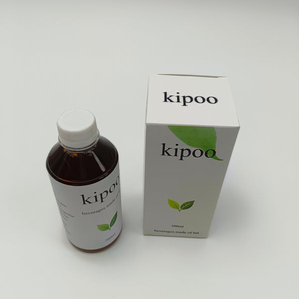 kipoo beverages made of tea High-C Green Tea Beverage | 0 fat, high caffeine, ready-to-drink 500ml bottled product