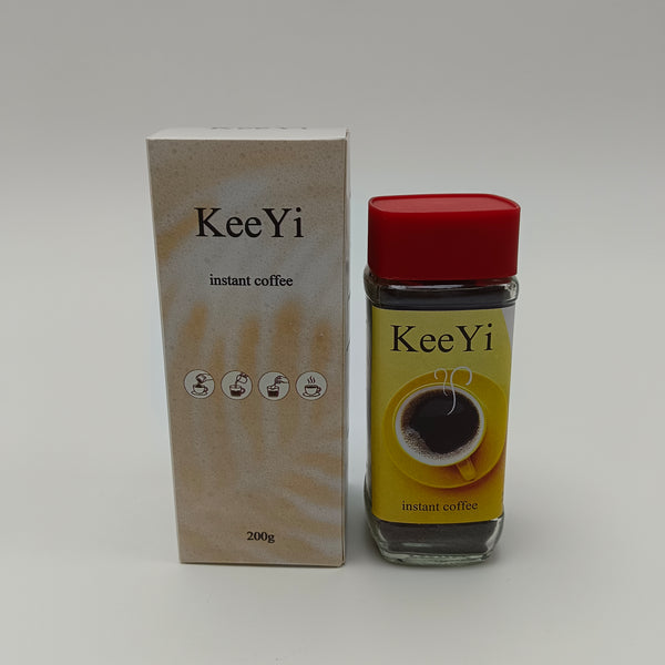KeeYi instant coffee Home-brewed flavor, moderate roasting, easy to prepare, 200g pack