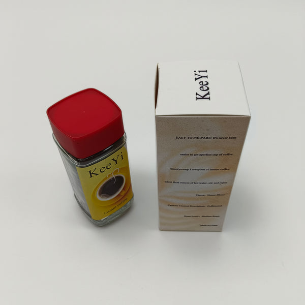 KeeYi instant coffee Home-brewed flavor, moderate roasting, easy to prepare, 200g pack