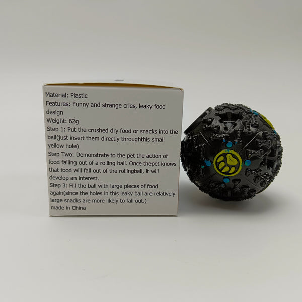 UUBCXZ Pet toys Multifunctional food-lossing brain-teasing toy ball, fun companion