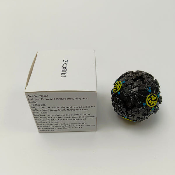 UUBCXZ Pet toys Multifunctional food-lossing brain-teasing toy ball, fun companion