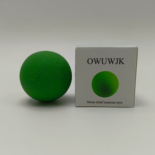 OWUWJK Stress relief exercise toys High-Density EVA, 6.5cm, Green, Portable for Muscle & Stress Relief, Yoga, Fitness