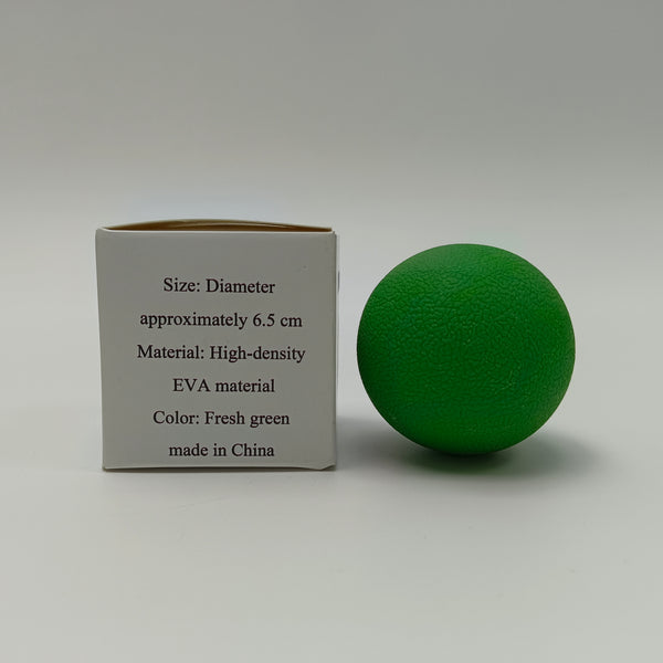 OWUWJK Stress relief exercise toys High-Density EVA, 6.5cm, Green, Portable for Muscle & Stress Relief, Yoga, Fitness