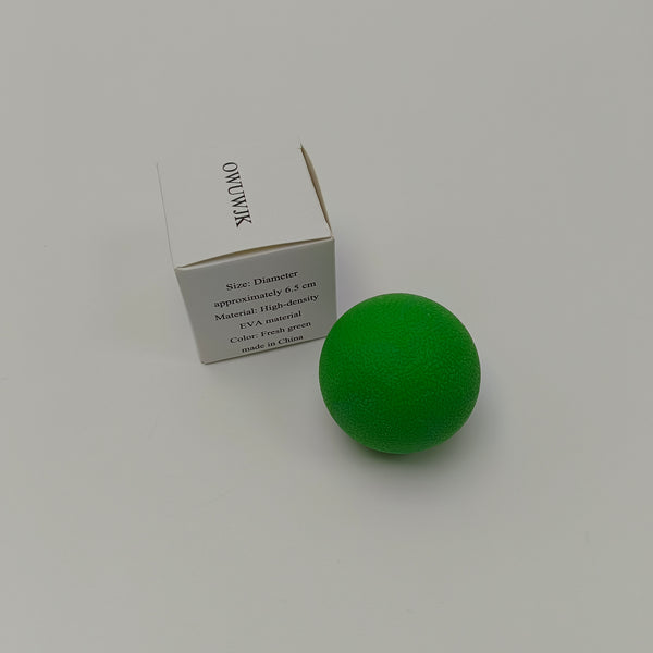 OWUWJK Stress relief exercise toys High-Density EVA, 6.5cm, Green, Portable for Muscle & Stress Relief, Yoga, Fitness