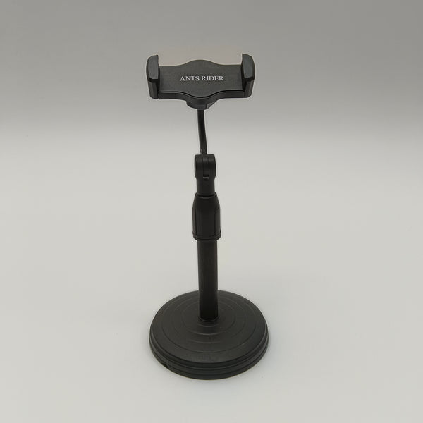 ANTS RIDER Smartphone mounts Adjustable Phone Stand, 360° Rotatable Desktop Cell Phone Holder