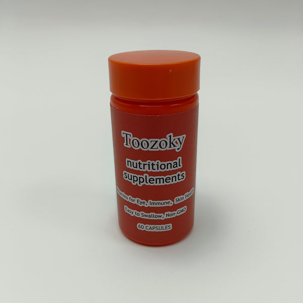 Toozoky Dietary and nutritional supplements 60 Capsules, Easy to Swallow, Non - GMO, Supports Immune, Skin Health, Energy Metabolism
