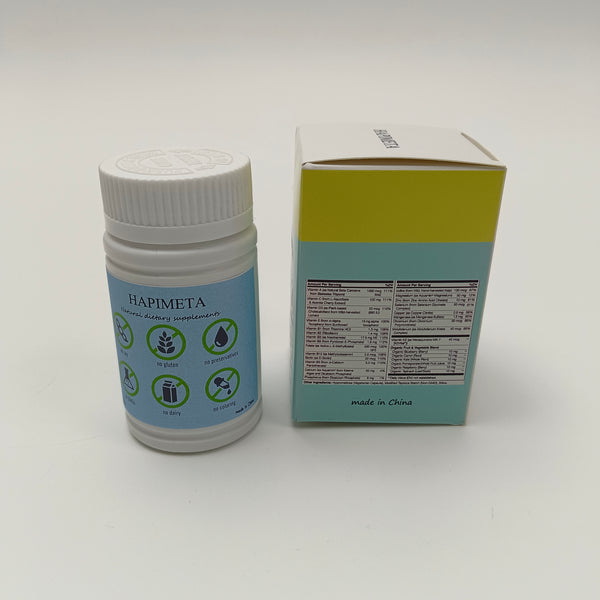 HAPIMETA Natural dietary supplements 30 Softgels, Non-GMO, Supports Overall Health