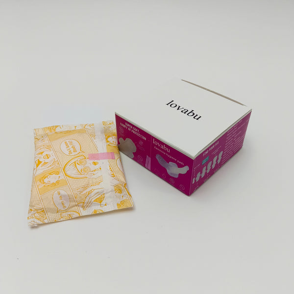 lovabu Feminine hygiene pads Disposable Sanitary Napkins, Heavy to Extra Heavy Absorbency, Individually Wrapped