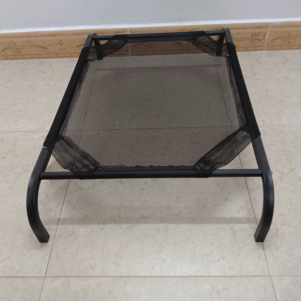 Ovpkzrt Pet furniture Black Metal Frame with Breathable Mesh, Portable & Easy to Clean