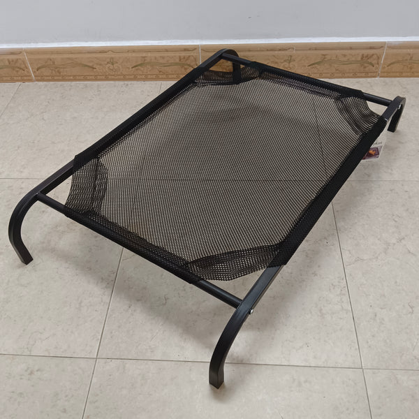 Ovpkzrt Pet furniture Black Metal Frame with Breathable Mesh, Portable & Easy to Clean