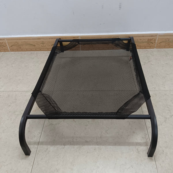 Ovpkzrt Pet furniture Black Metal Frame with Breathable Mesh, Portable & Easy to Clean
