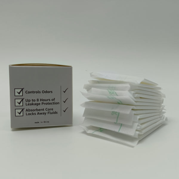 VesDee Feminine hygiene pads Super Absorbent & Odor-Control, All-Day Comfort & Leak Protection, Individually Wrapped