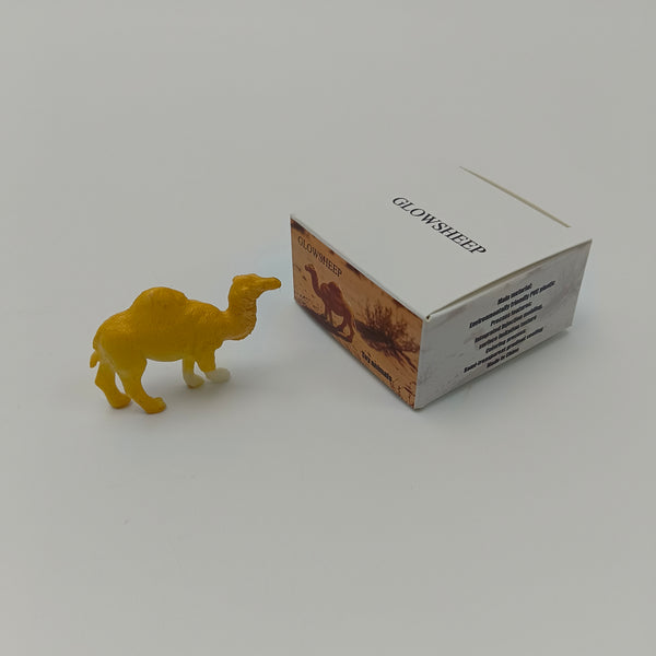 GLOWSHEEP Toy animals Lifelike Mini Camel Figurine, PVC for Kids Play/Collection