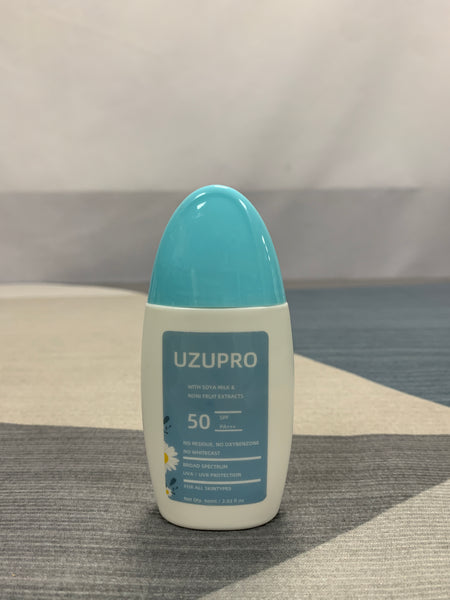 UZUPRO sunscreen preparations Portable bottle sunscreen for face and body, 60ml