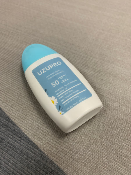 UZUPRO sunscreen preparations Portable bottle sunscreen for face and body, 60ml
