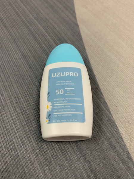 UZUPRO sunscreen preparations Portable bottle sunscreen for face and body, 60ml