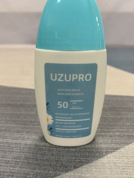 UZUPRO sunscreen preparations Portable bottle sunscreen for face and body, 60ml