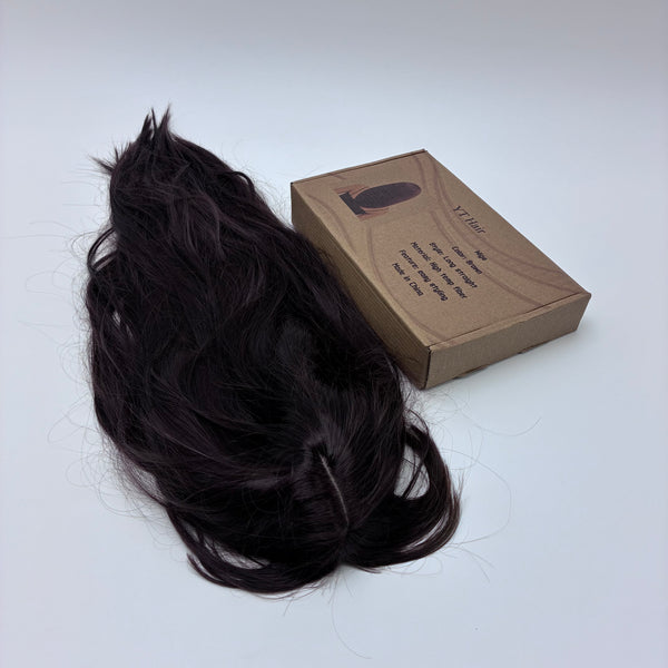 YT Hair Wigs Brown Long Straight Wig, High Temp Fiber Synthetic Hair Extension, Easy Styling, Natural Look