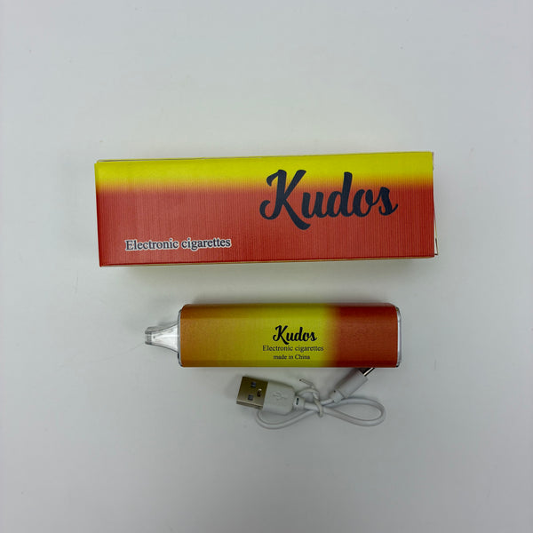 kudos Electronic cigarettes Type-C Rechargeable, Gradient Orange Yellow, Mesh Coil, Portable E-Cigarette