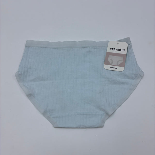 VELARON Underwear Women's Cotton Underwear - Breathable Striped Mid-Rise Panties