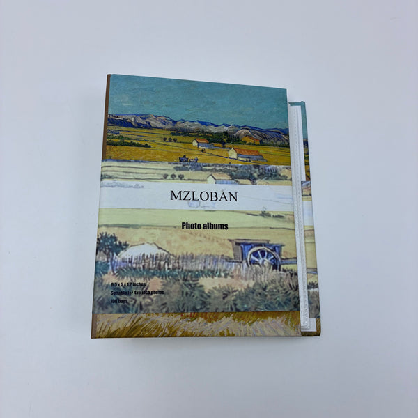 MZLOBAN Photo albums Large Capacity Vintage Art Style, for Family, Travel, Wedding Memories