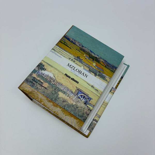 MZLOBAN Photo albums Large Capacity Vintage Art Style, for Family, Travel, Wedding Memories