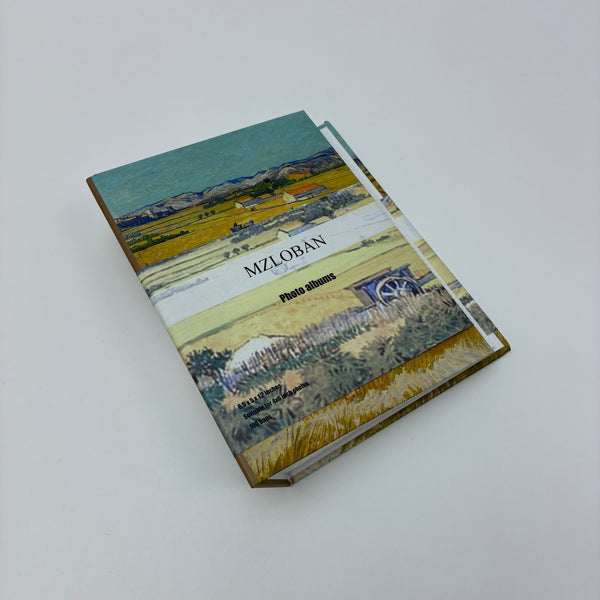 MZLOBAN Photo albums Large Capacity Vintage Art Style, for Family, Travel, Wedding Memories