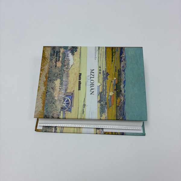 MZLOBAN Photo albums Large Capacity Vintage Art Style, for Family, Travel, Wedding Memories