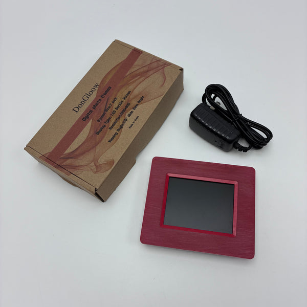 DonGloow Digital photo frames 7 Inch Digital Photo Frame - 1280x800 HD LED Backlit Display, 178° Wide Viewing Angle