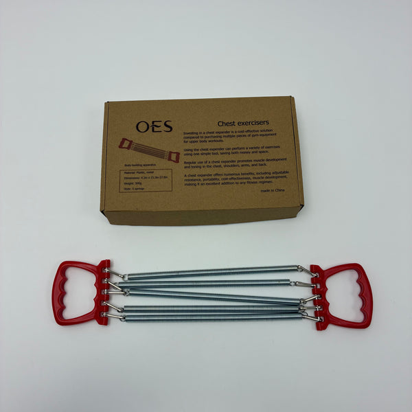 OES Body-building apparatus Spring Chest Expander – Professional Upper Body Training Equipment
