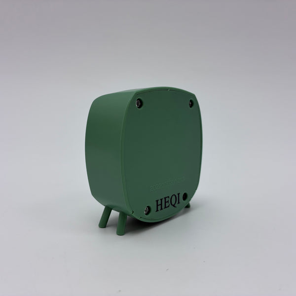 HEQI Musical boxes Retro Mini Music Box for Study and Relaxation, Vintage Green with Golden Maple Leaf