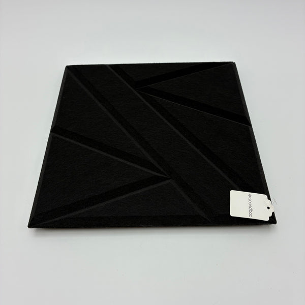 soundbox Soundproofing materials 300x300mm Acoustic Foam Panel, 9mm Thick, 100% Polyester Fiber