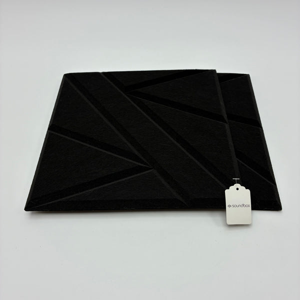 soundbox Soundproofing materials 300x300mm Acoustic Foam Panel, 9mm Thick, 100% Polyester Fiber