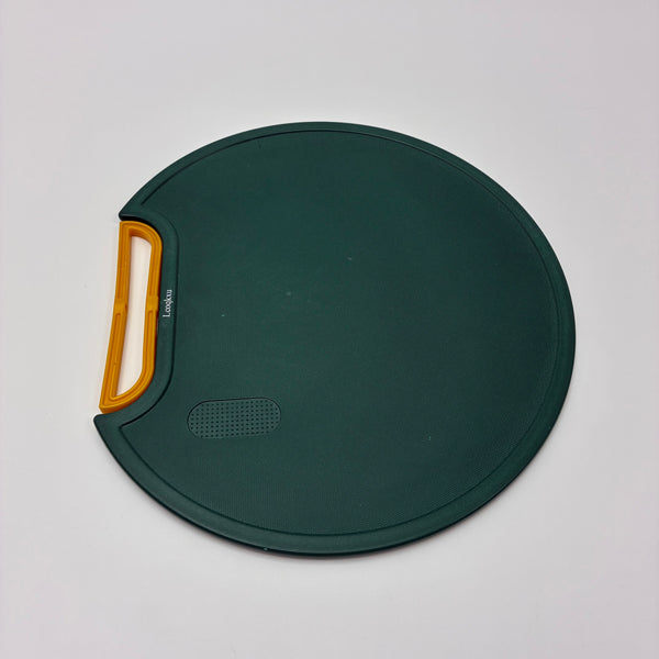 Lcoqkxu Chopping boards for kitchen use Round Cutting Board for Kitchen, Non-Slip Meat & Vegetable Chopping Board