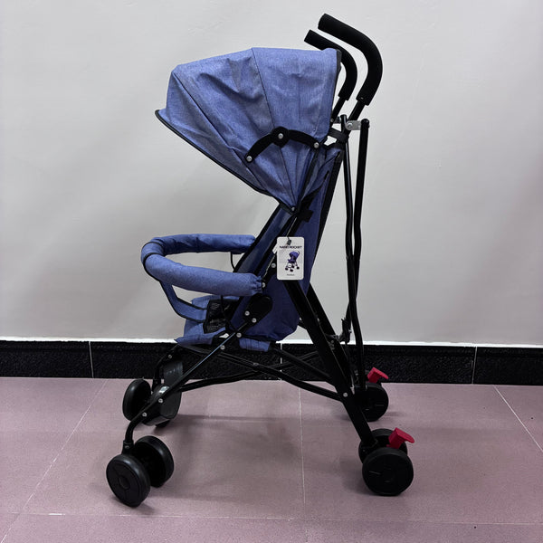 NANO ROCKET Strollers Lightweight Foldable Stroller with Adjustable Canopy (Blue)
