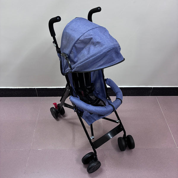 NANO ROCKET Strollers Lightweight Foldable Stroller with Adjustable Canopy (Blue)