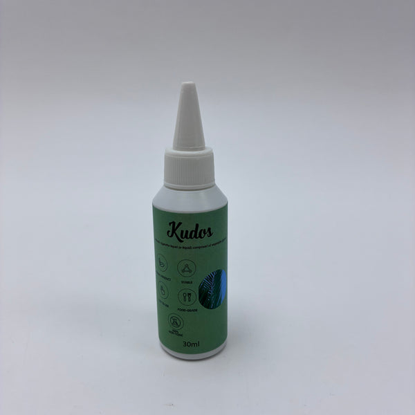 kudos Electronic cigarette liquid (e-liquid) comprised of vegetable glycerin Premium Herbal E-Liquid - 30ml