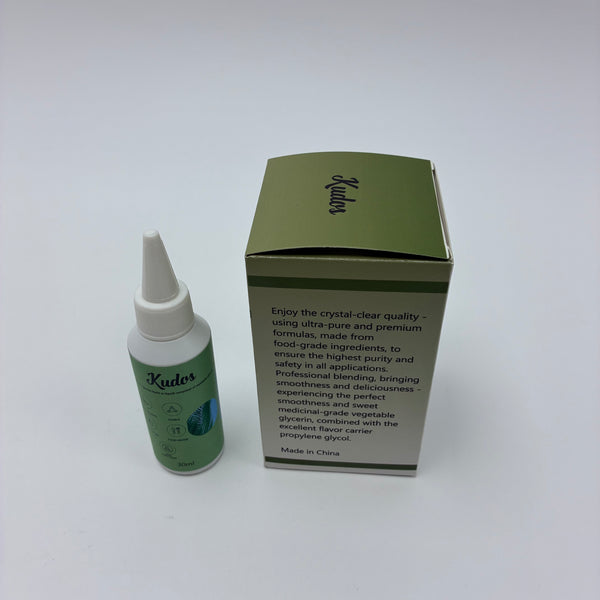 kudos Electronic cigarette liquid (e-liquid) comprised of vegetable glycerin Premium Herbal E-Liquid - 30ml