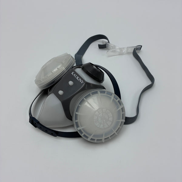 KAUKJNV Dust protective respiratory masks Reusable Half Facepiece Respirator Mask for Painting, Spraying, Industrial Work