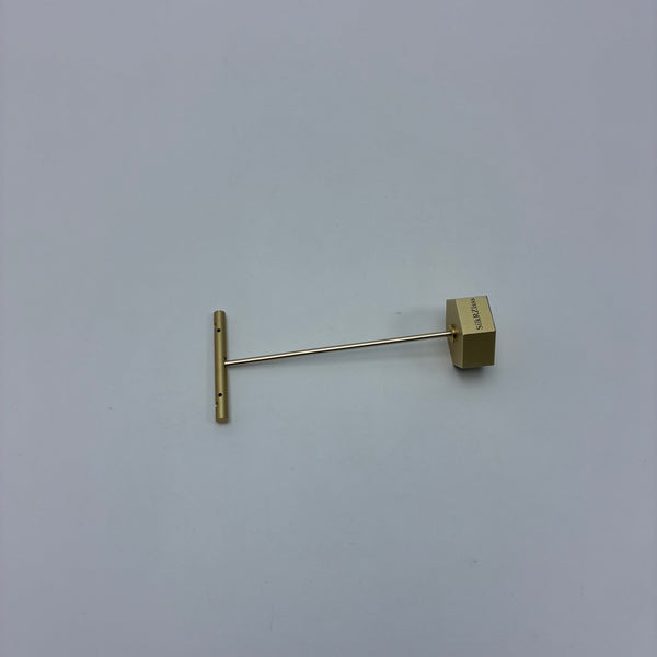 SilkRZlsss Display stands Metal Display Stand, Golden T-Bar Jewelry Organizer Rack